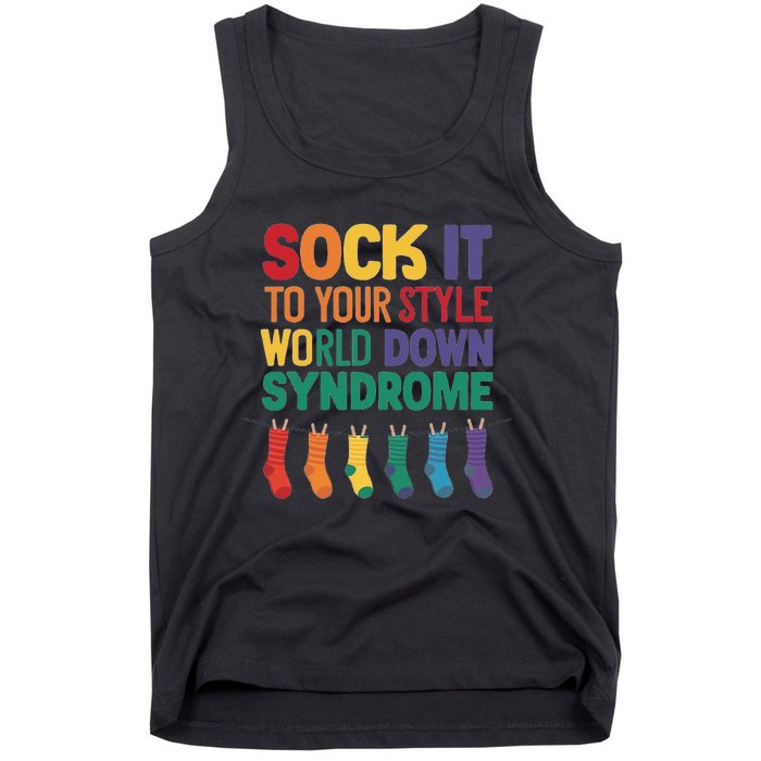 World Down Syndrome Day T21 March 2024 Tank Top