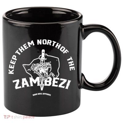 War Doll Store North Of The Zambezi 11oz C Handle Ceramic Mug