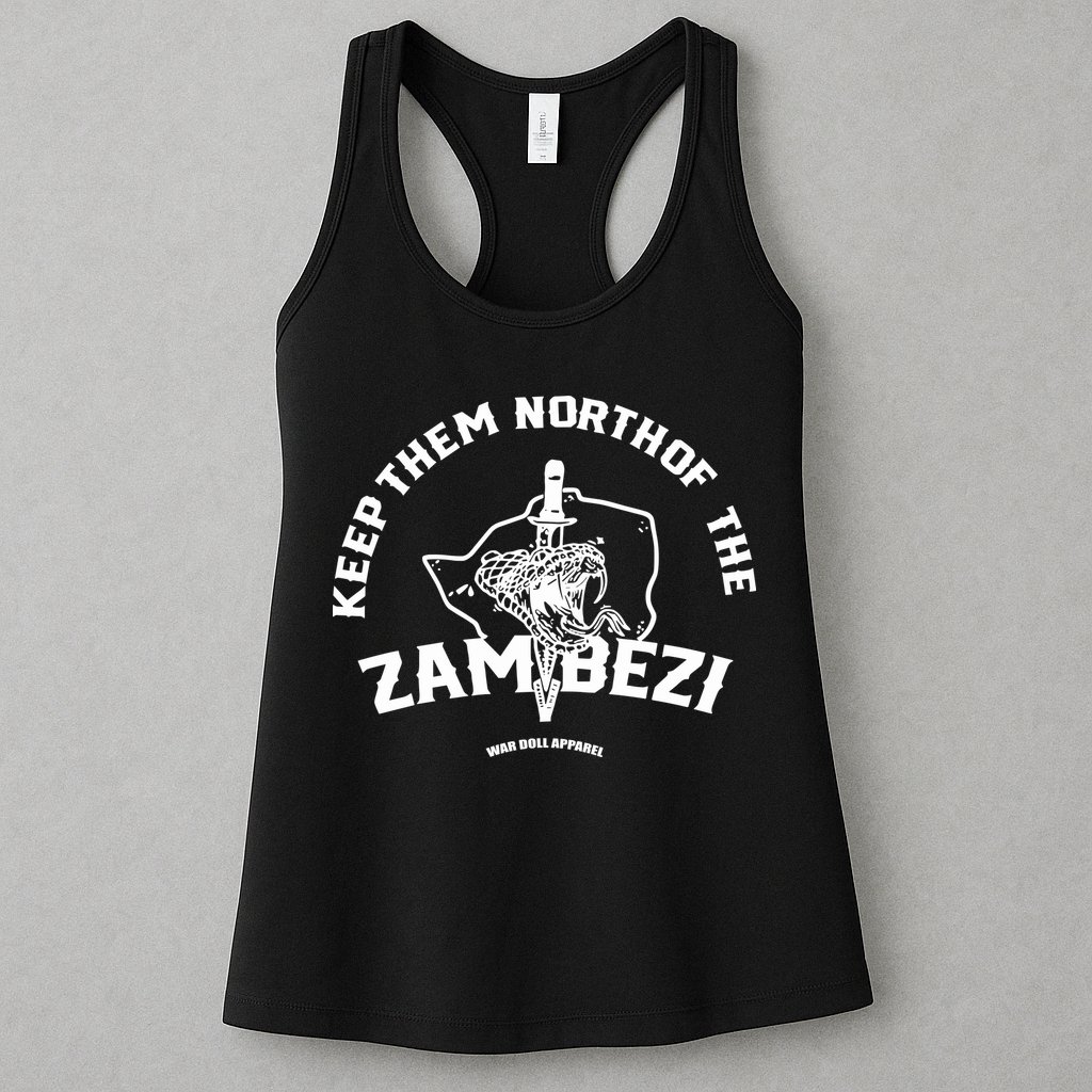War Doll Store North Of The Zambezi Womens Tank Top