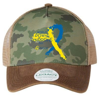 World Down Syndrome Day March 21st Legacy Tie Dye Trucker Hat