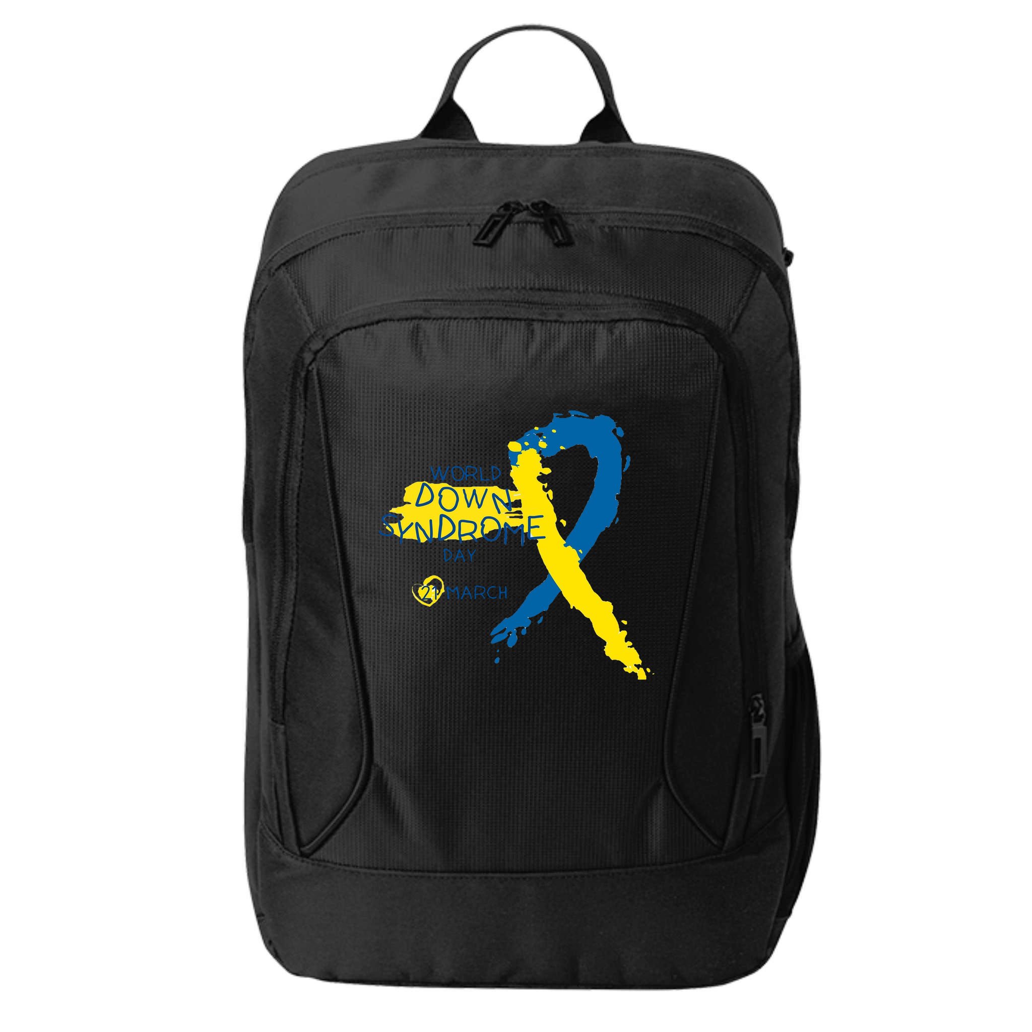 World Down Syndrome Day March 21st City Backpack