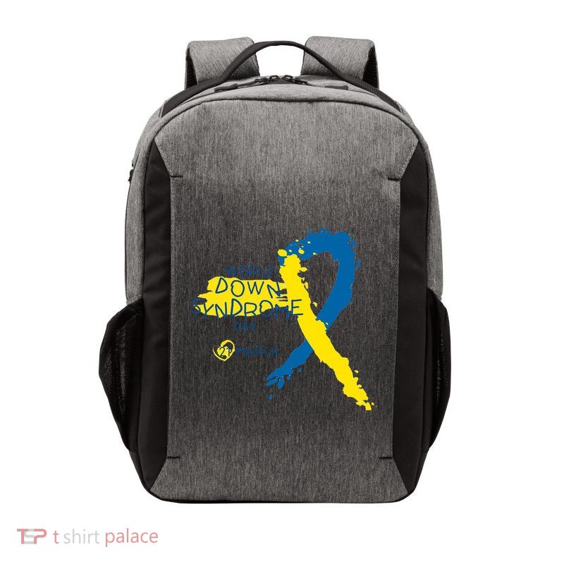 World Down Syndrome Day March 21st Vector Backpack
