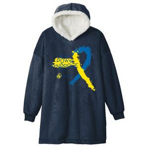 World Down Syndrome Day March 21st Hooded Wearable Blanket