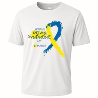 World Down Syndrome Day March 21st Cooling Performance Crew T-Shirt