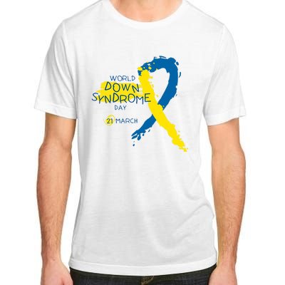 World Down Syndrome Day March 21st Adult ChromaSoft Performance T-Shirt