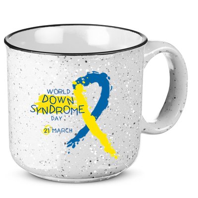World Down Syndrome Day March 21st 15oz Campfire Ceramic Mug