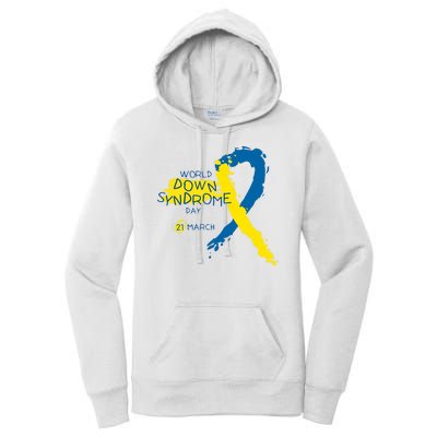 World Down Syndrome Day March 21st Women's Pullover Hoodie