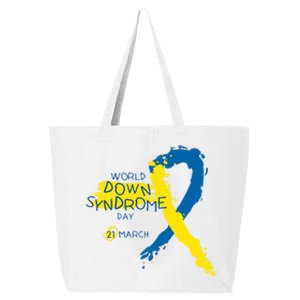 World Down Syndrome Day March 21st 25L Jumbo Tote