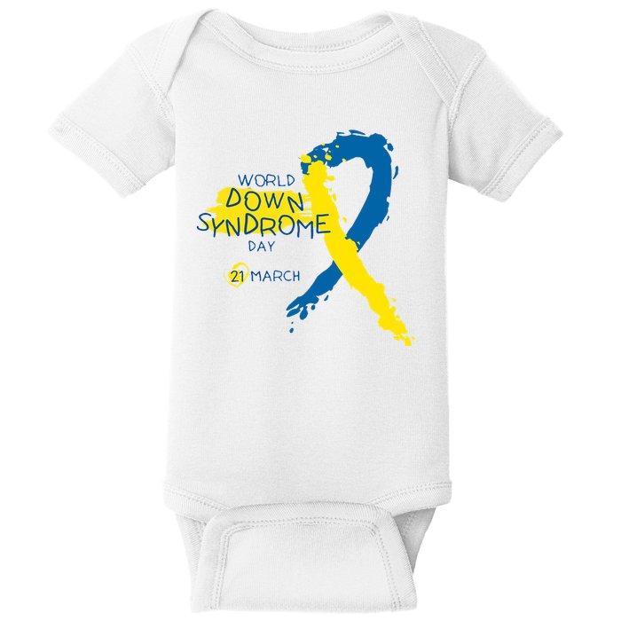 World Down Syndrome Day March 21st Baby Bodysuit