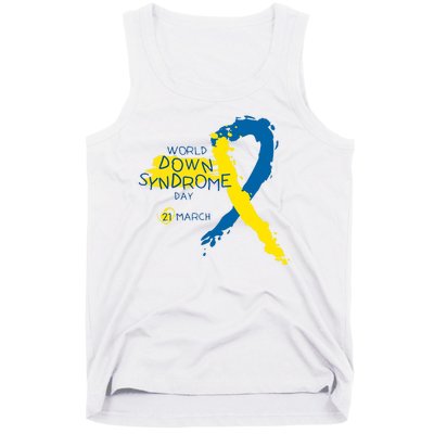 World Down Syndrome Day March 21st Tank Top