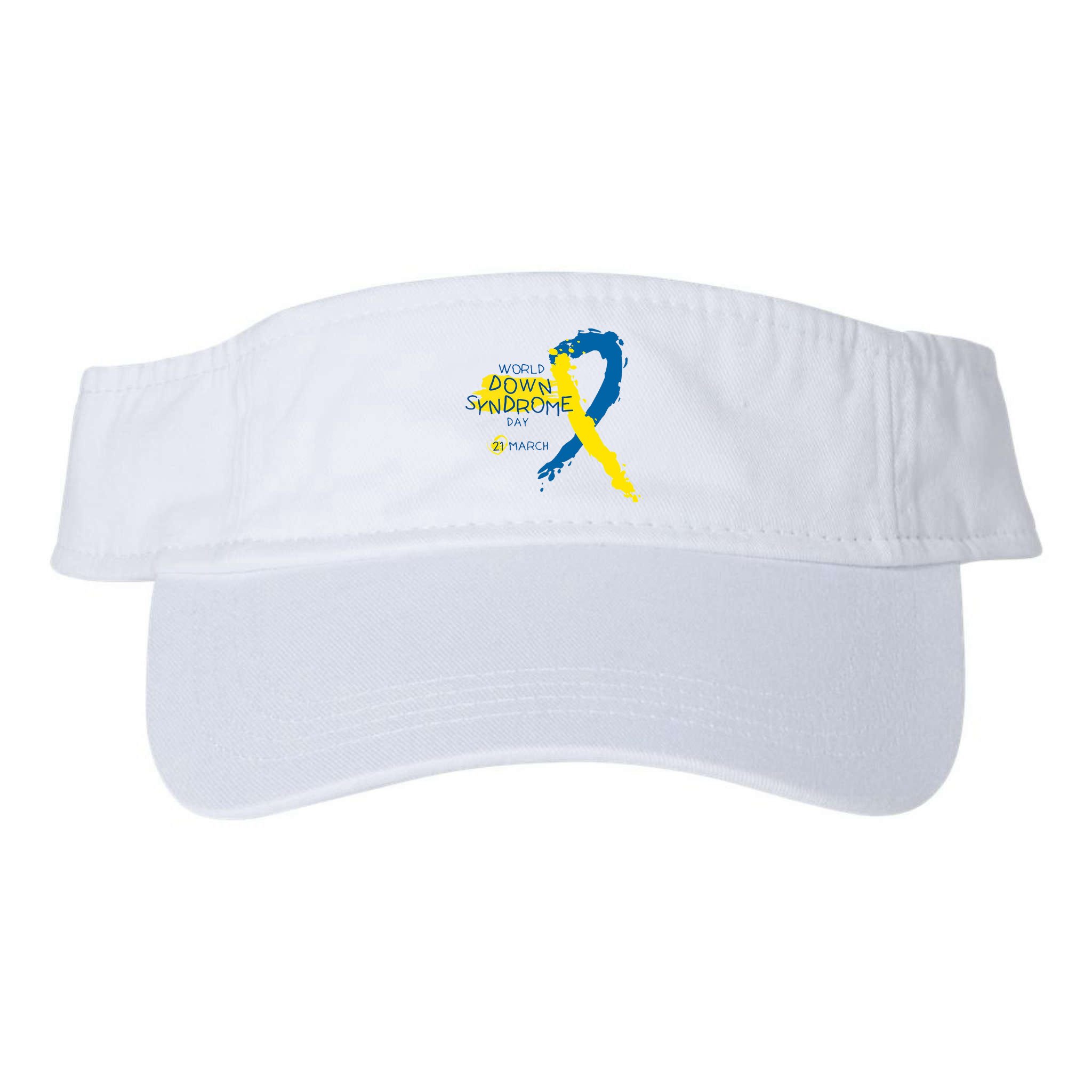 World Down Syndrome Day March 21st Visor