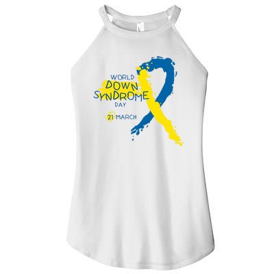 World Down Syndrome Day March 21st Women’s Perfect Tri Rocker Tank