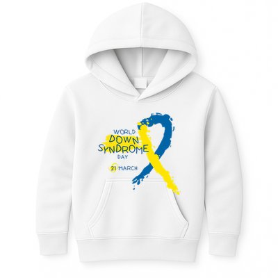 World Down Syndrome Day March 21st Kids Hoodie