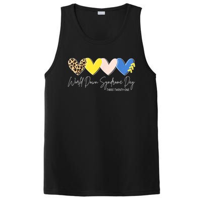 World Down Syndrome Awareness Day 3.21 Trisomy Support PosiCharge Competitor Tank