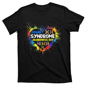 World Down Syndrome Day Awareness Socks 21 March Gifts T-Shirt