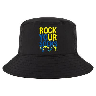 World Down Syndrome Day Rock Your Socks Cool Comfort Performance Bucket Hat