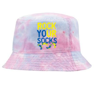 World Down Syndrome Day Rock Your Socks Tie-Dyed Bucket Hat