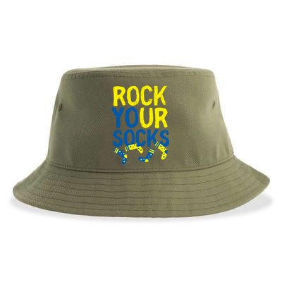 World Down Syndrome Day Rock Your Socks Sustainable Bucket Hat