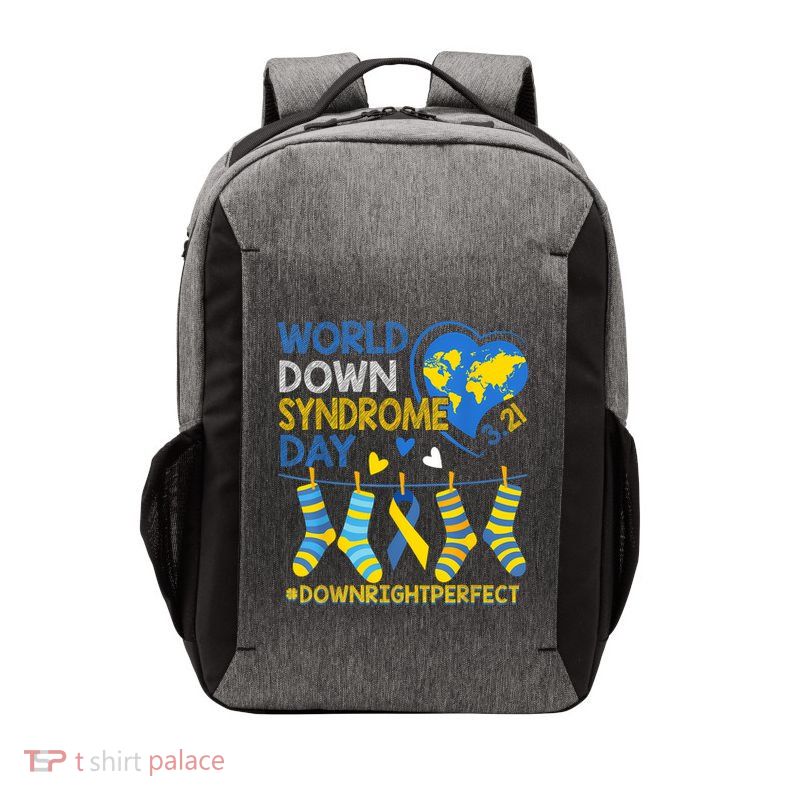 World Down Syndrome Day Vector Backpack