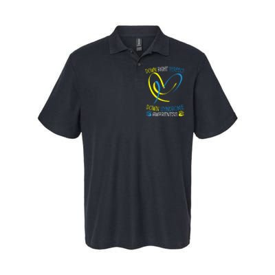 World Down Syndrome Awareness Day Down Right Perfect Softstyle Adult Sport Polo