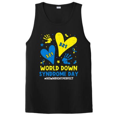 World Down Syndrome Day 321 Awareness Support PosiCharge Competitor Tank