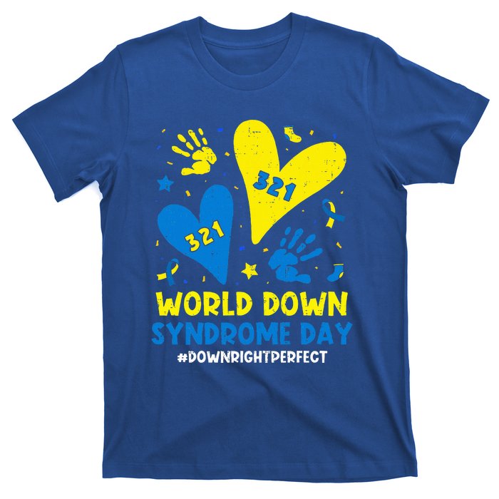 World Down Syndrome Day 321 Awareness Support T-Shirt