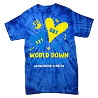 World Down Syndrome Day 321 Awareness Support Tie-Dye T-Shirt