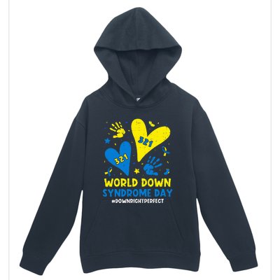 World Down Syndrome Day 321 Awareness Support Urban Pullover Hoodie