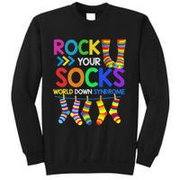 World Down Syndrome Day Rock Your Socks Awareness Sweatshirt