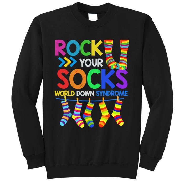 World Down Syndrome Day Rock Your Socks Awareness Sweatshirt