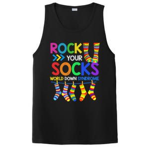 World Down Syndrome Day Rock Your Socks Awareness PosiCharge Competitor Tank