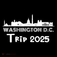 Washington D.C Skyline Trip 2025 7-Panel Snapback Hat