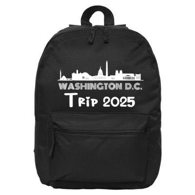 Washington D.C Skyline Trip 2025 16 in Basic Backpack