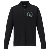 World Down Syndrome Day Awareness Socks 21 March Performance Long Sleeve Polo