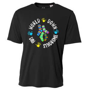 World Down Syndrome Day Awareness Socks 21 March Cooling Performance Crew T-Shirt