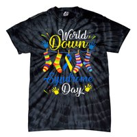 World Down Syndrome Day Awareness Socks 21 March Tie-Dye T-Shirt