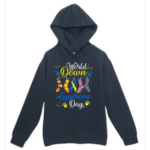 World Down Syndrome Day Awareness Socks 21 March Urban Pullover Hoodie