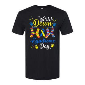 World Down Syndrome Day Awareness Socks 21 March Softstyle CVC T-Shirt