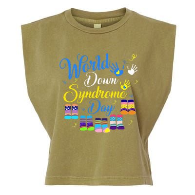 World Down Syndrome Day Support and Awareness 3.21 Garment-Dyed Women's Muscle Tee