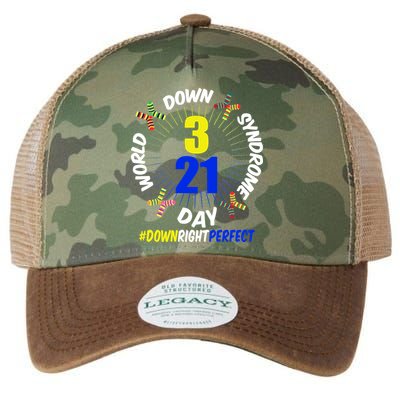 World Down Syndrome Day #DownRightPerfect Legacy Tie Dye Trucker Hat