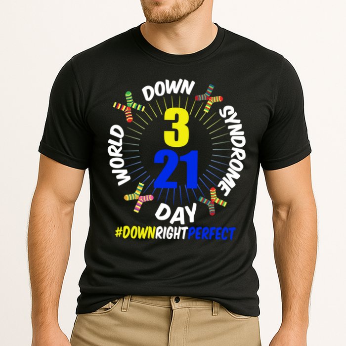 World Down Syndrome Day #DownRightPerfect Cooling Performance Crew T-Shirt