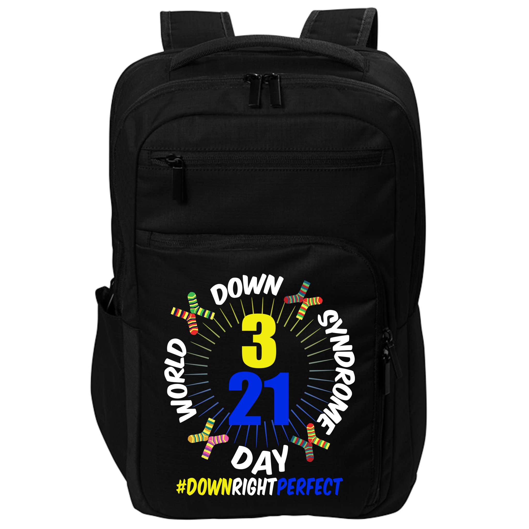 World Down Syndrome Day #DownRightPerfect Impact Tech Backpack