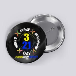 World Down Syndrome Day #DownRightPerfect Button