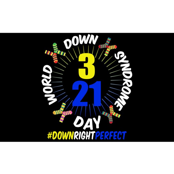 World Down Syndrome Day #DownRightPerfect Bumper Sticker