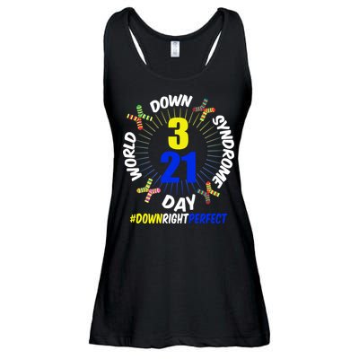 World Down Syndrome Day #DownRightPerfect Ladies Essential Flowy Tank