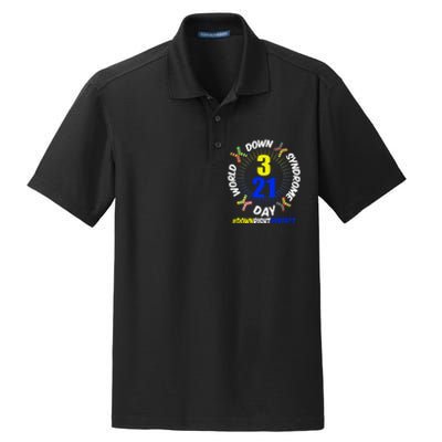 World Down Syndrome Day #DownRightPerfect Dry Zone Grid Polo