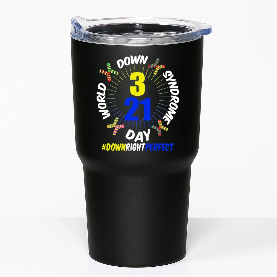 World Down Syndrome Day #DownRightPerfect Tumbler