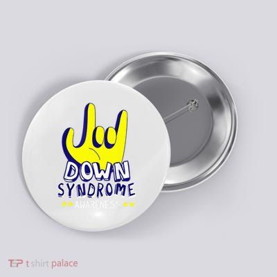 World Down Syndrome Awareness Day Button