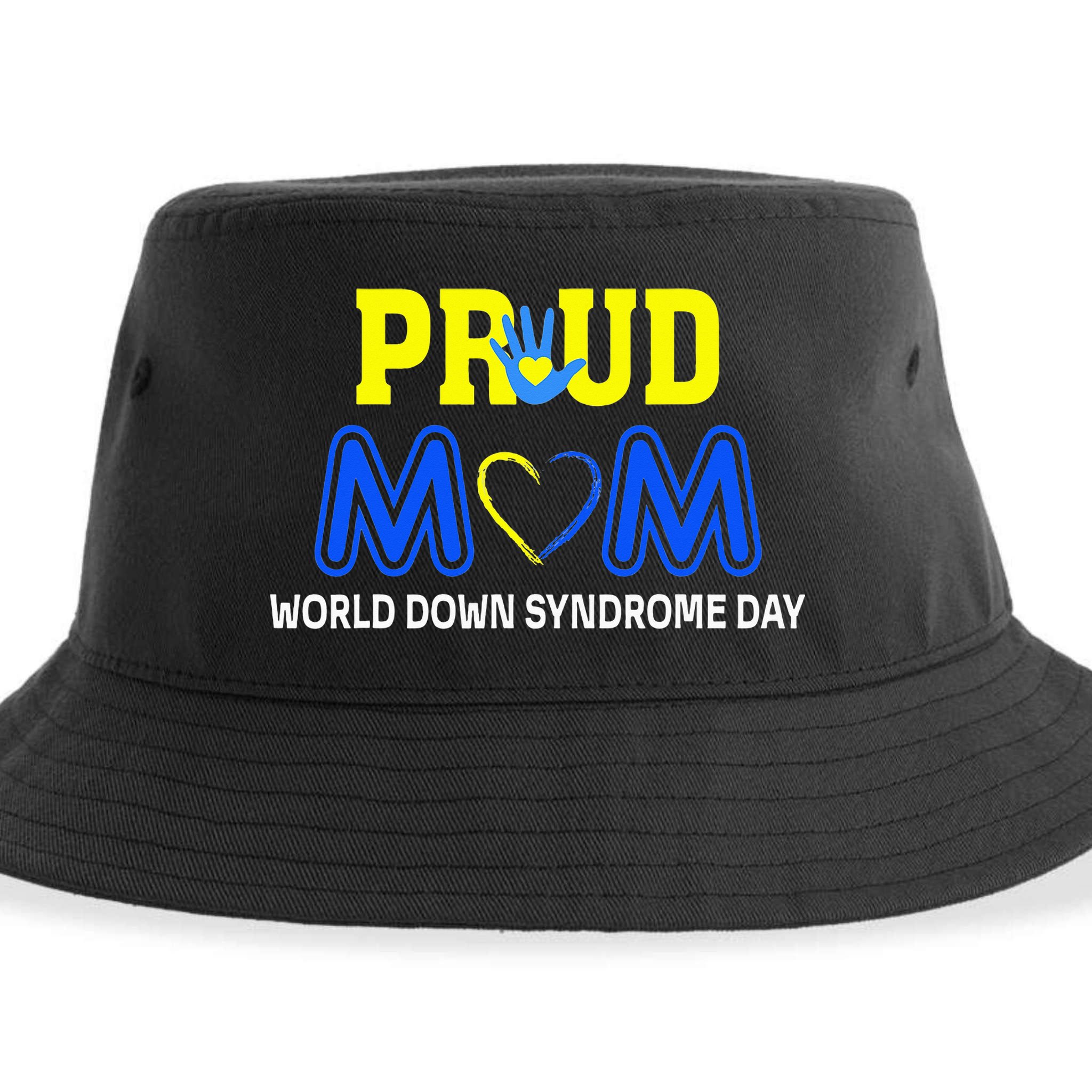 World Down Syndrome Day Mom Awareness March 21 Sustainable Bucket Hat