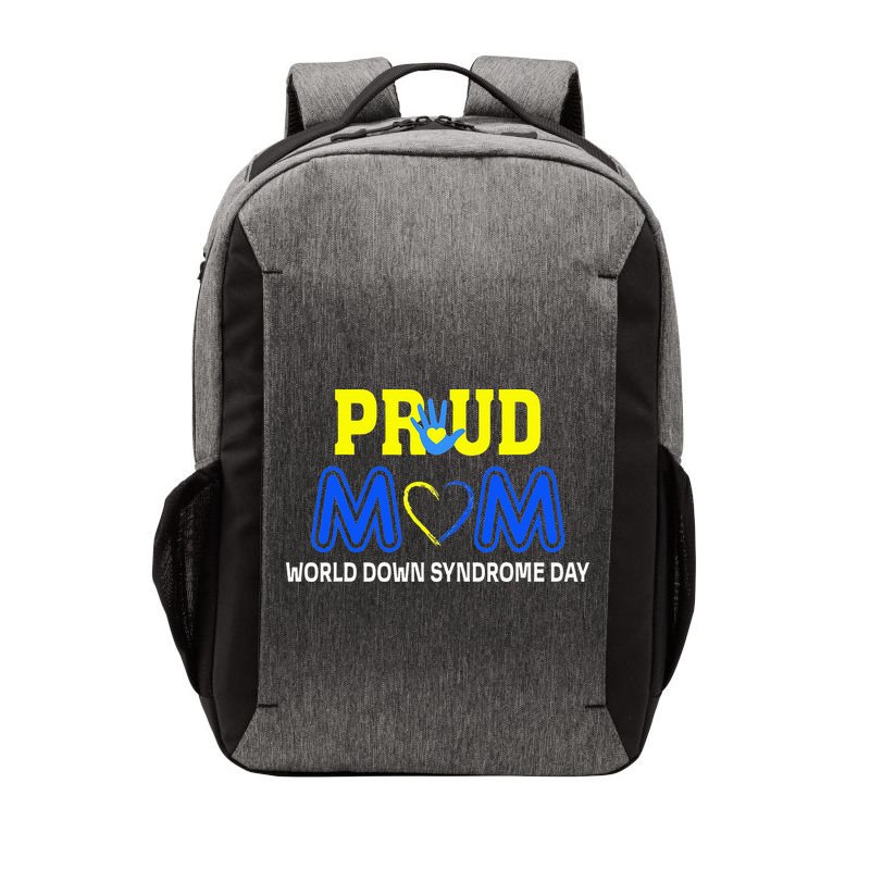 World Down Syndrome Day Mom Awareness March 21 Vector Backpack